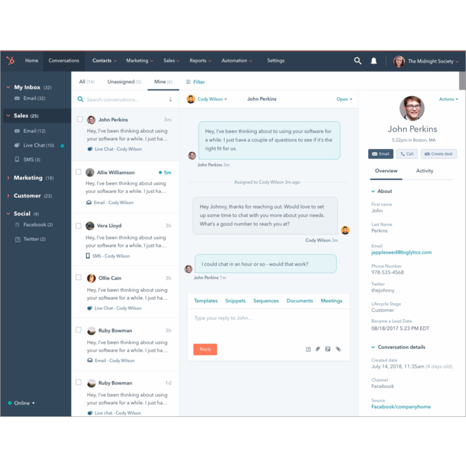 Seamless Collaboration in HubSpot