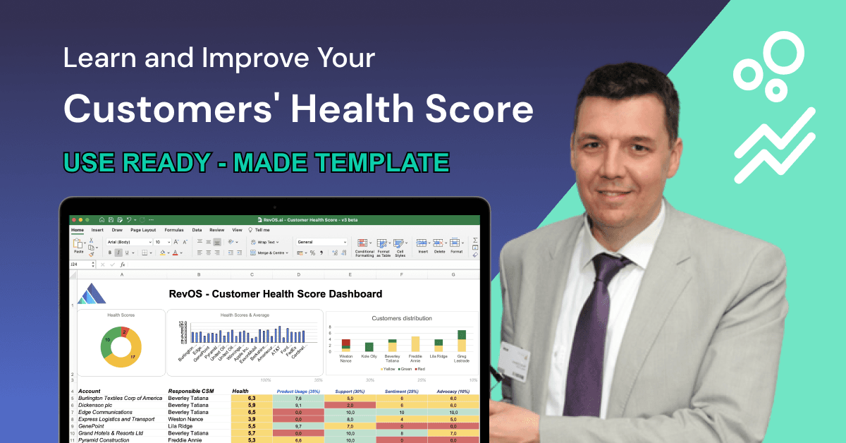Customer Health Scoring practical course with downloadable template